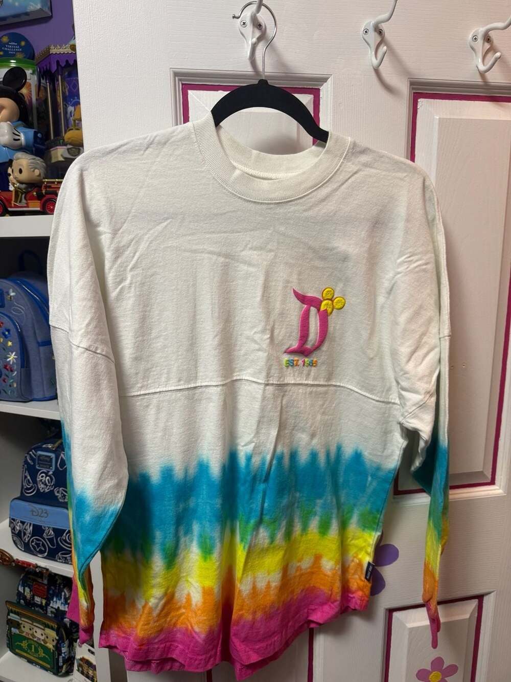 Disney Spirit Jersey Disneyland Rainbow Pineapple Size XS